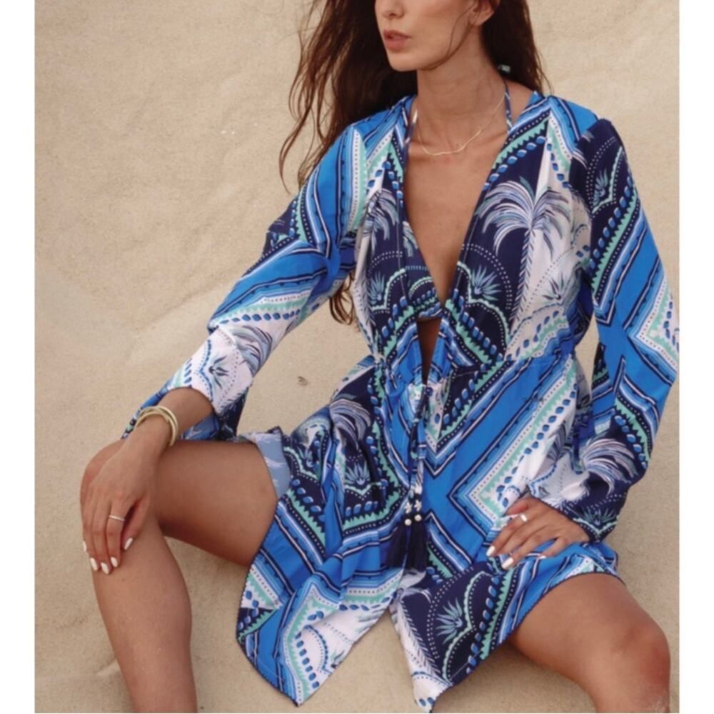 Nwt Cosita Linda Coverup Dress Sz. M